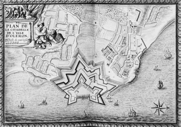 Ms 4418 T II Karte 16, Plan der Zitadelle von l